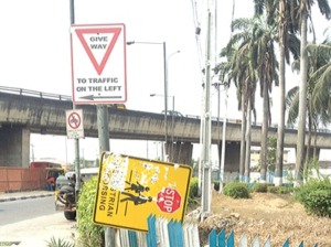 Inadequate Road Signage